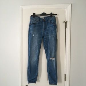 Madewell Jeans 9 inch high riser skinny skinny